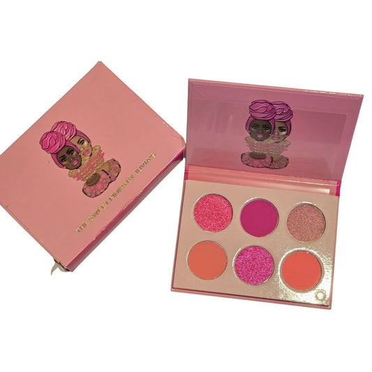 Juvias Place The Sweet Pinks 6-Color Eyeshadow Palette