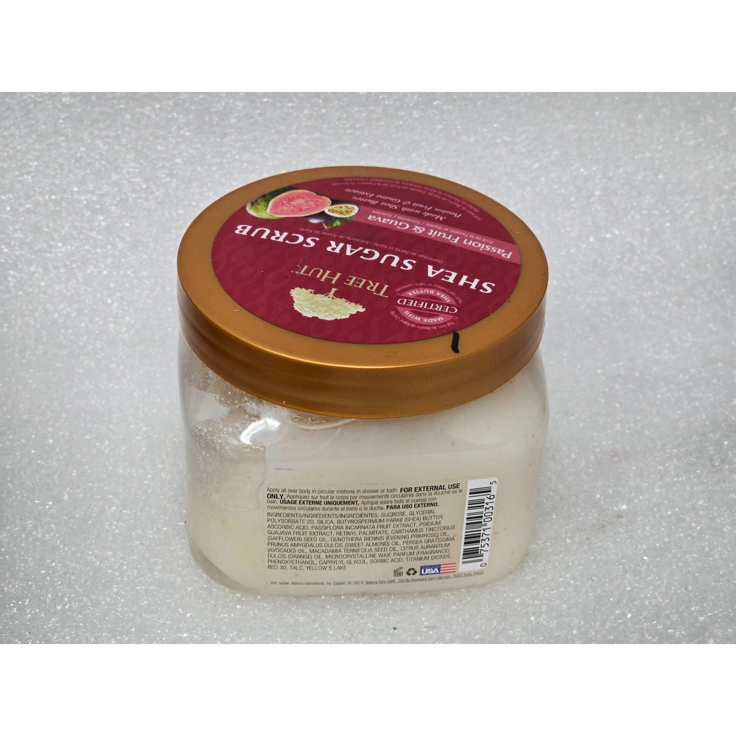 Tree Hut Shea Sugar Scrub Passion Fruit & Guava 18 Oz Exfoliating