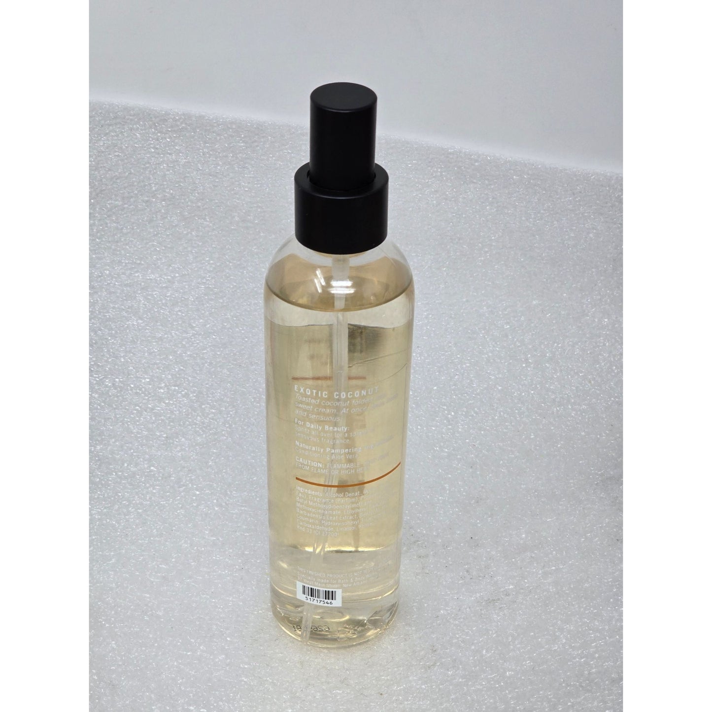 Bath & Body Works Pleasures Exotic Coconut Body Splash Spray 8 Oz Fragrance Mist