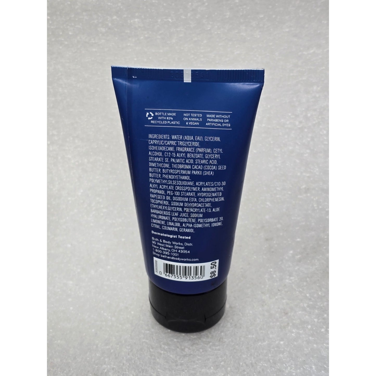 Bath & Body Works Ocean Men's Collection Ultimate Hydration Body Cream 2.5 Oz