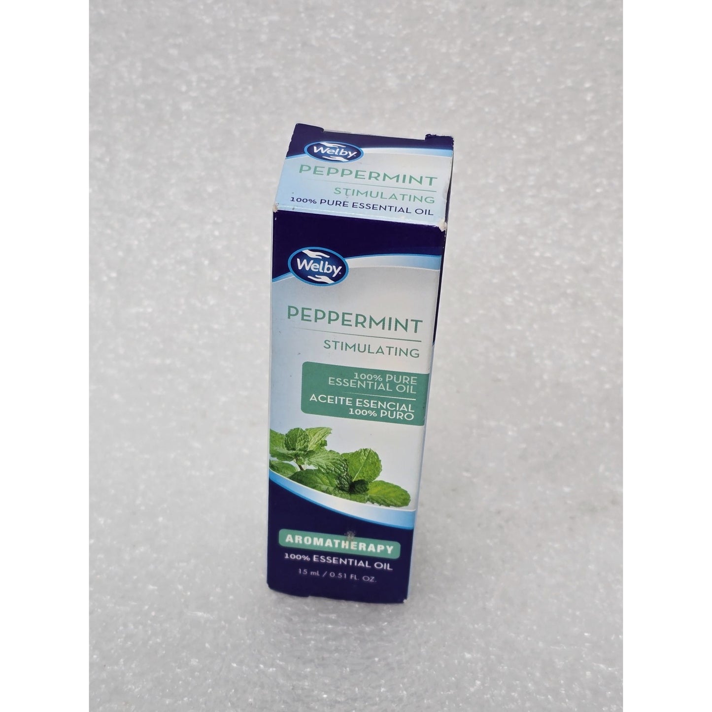 Welby Peppermint Essential Oil 15ml Stimulating Aromatherapy 100% Pure Oil