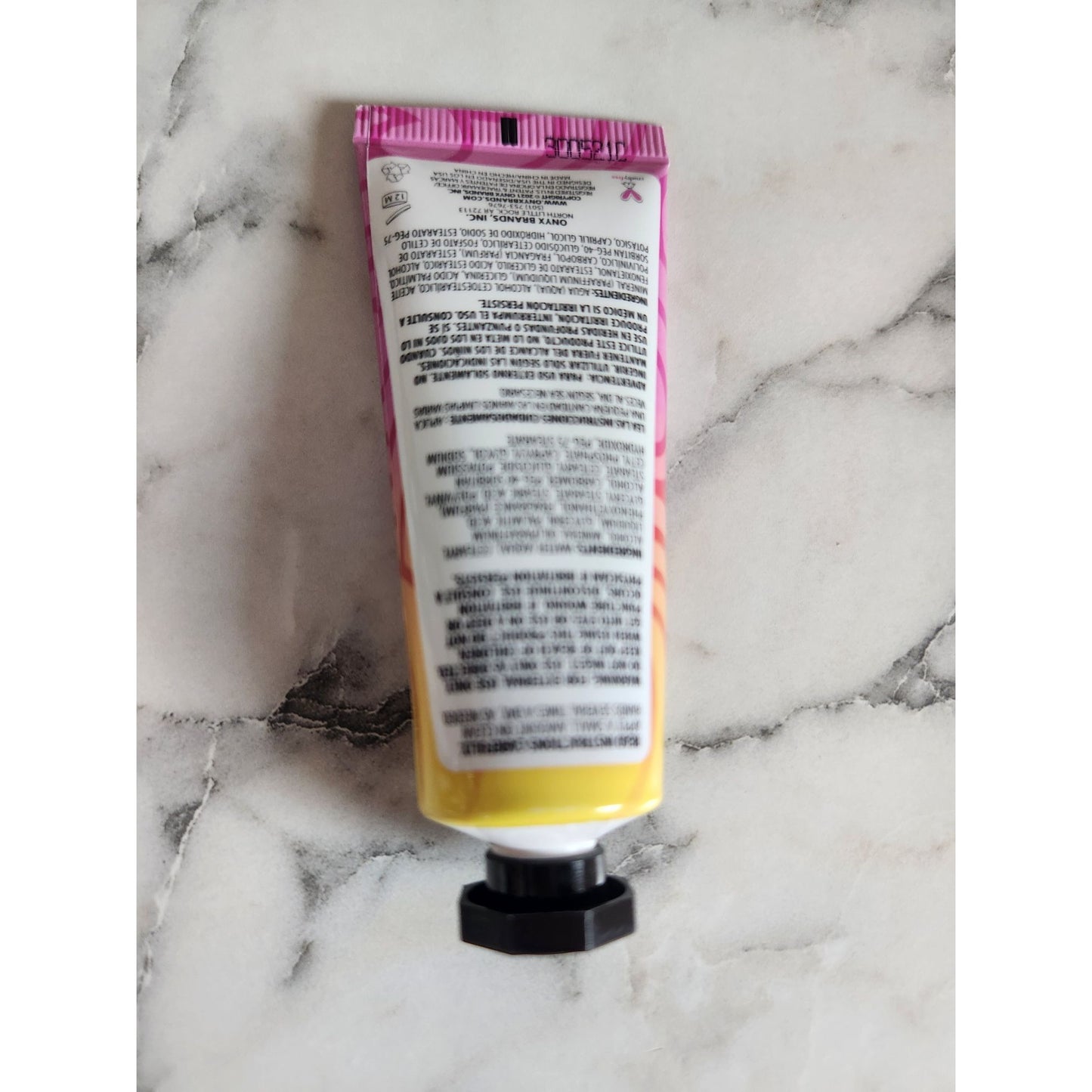 Onyx Professional Hot Mess Hand Cream .8 Oz Tube Moisturizing & Nourishing