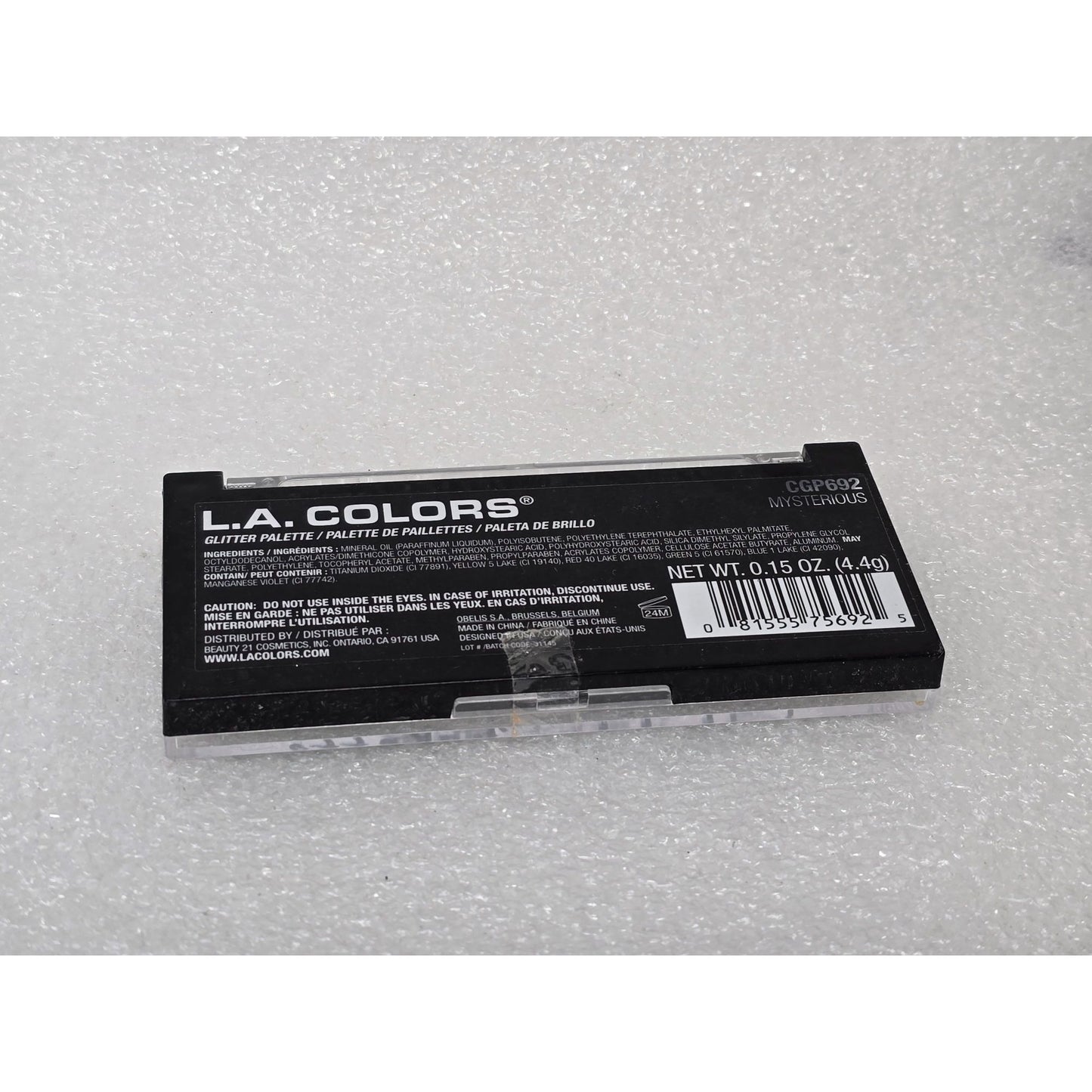 L.A. Colors Glitter Palette CGP692 Mysterious Eyeshadow