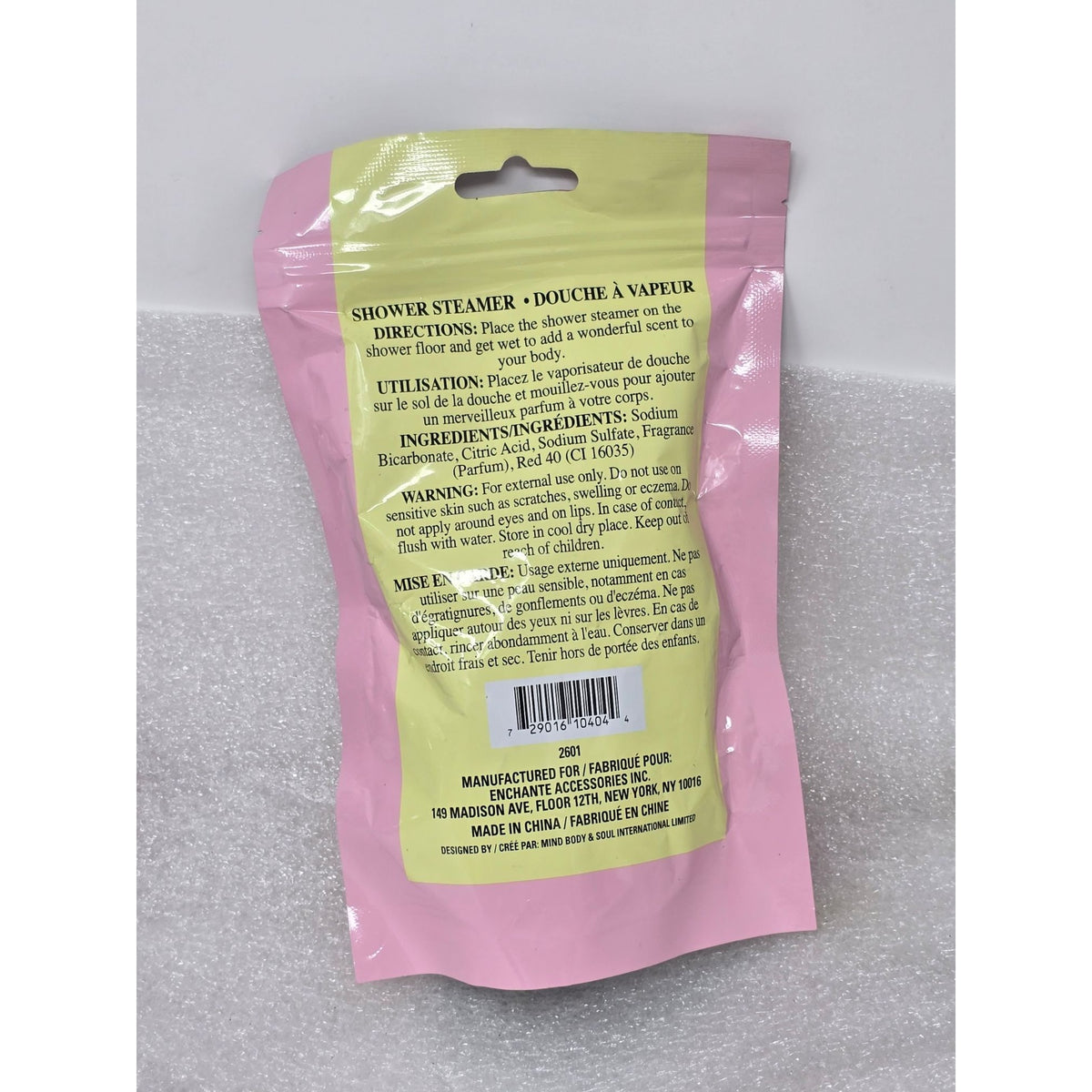 Bathelosophy Champagne Rose Shower Steamers 6-Pack Aromatherapy & Relaxation