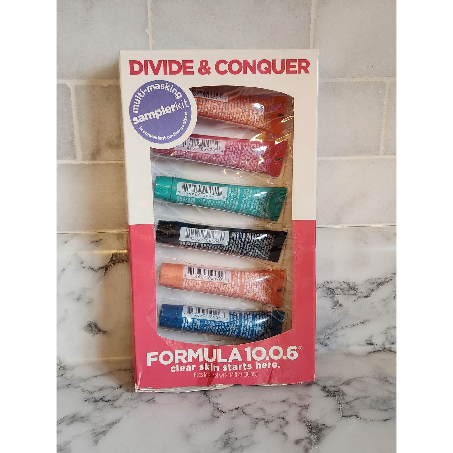 Formula 10.0.6 Multi-Masking Sampler Kit With 6 Face Masks Skincare Gift Set