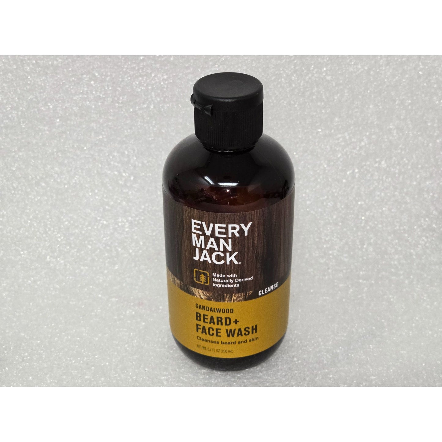 Every Man Jack Sandalwood Beard + Face Wash 6.7 Oz