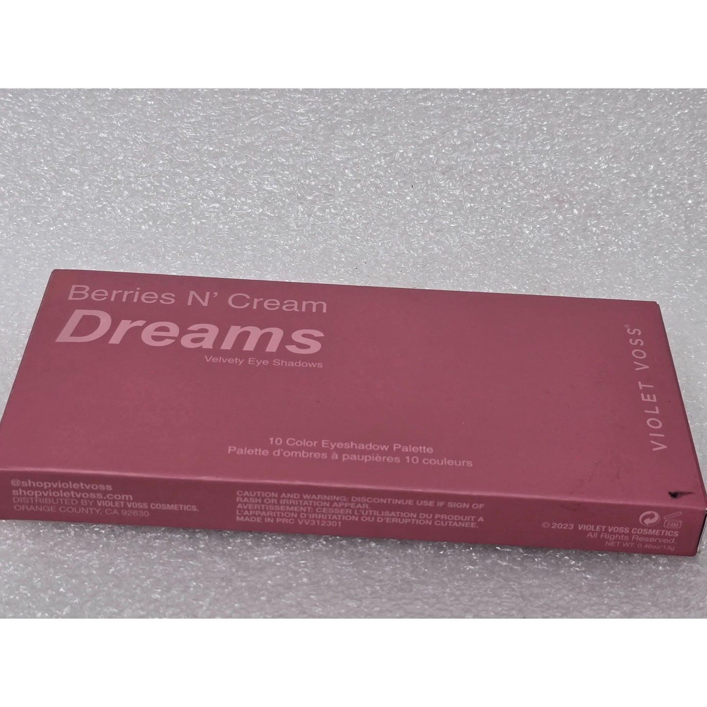 Violet Voss Berries N Cream Dreams Velvety Eyeshadow Palette