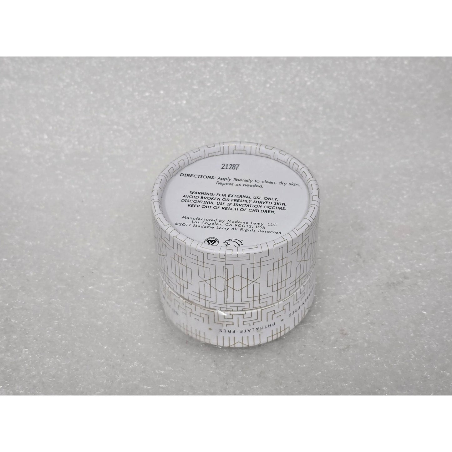 La Petite Madame Lemy Lemon All-Natural Vegan Deodorant & Body Powder Formula 1