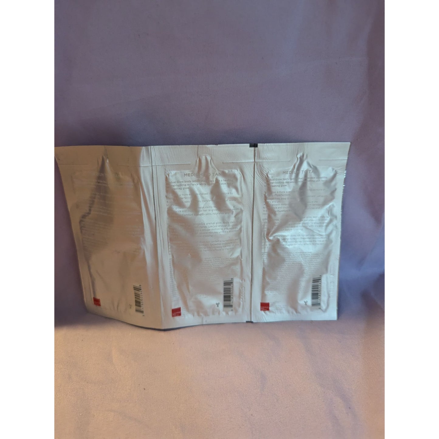 Glow It Medium To Tan Gradual Glow Body Lotion Packets Set of 3