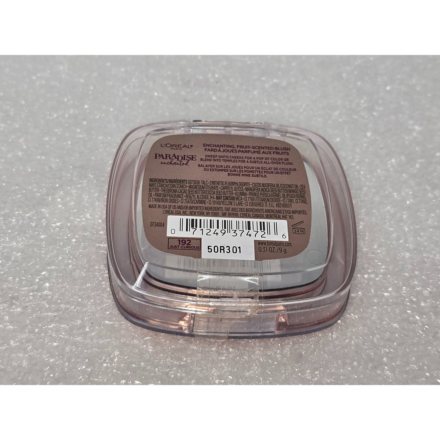 L'Oreal Paris Paradise Enchanted Scented Blush 192 Just Curious 0.31 oz