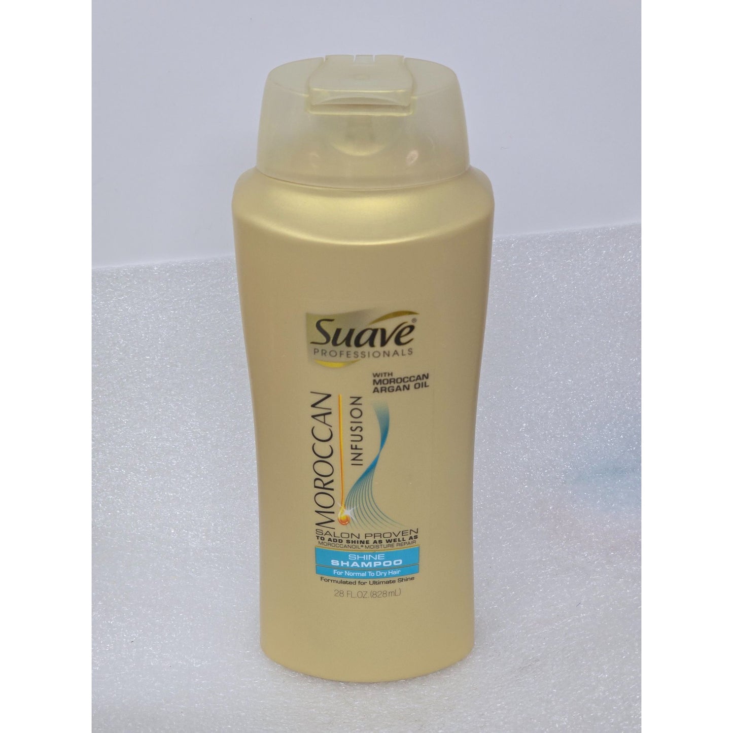 Suave Professionals Moroccan Infusion Shine Shampoo 28 Oz For Normal To Dry Hair