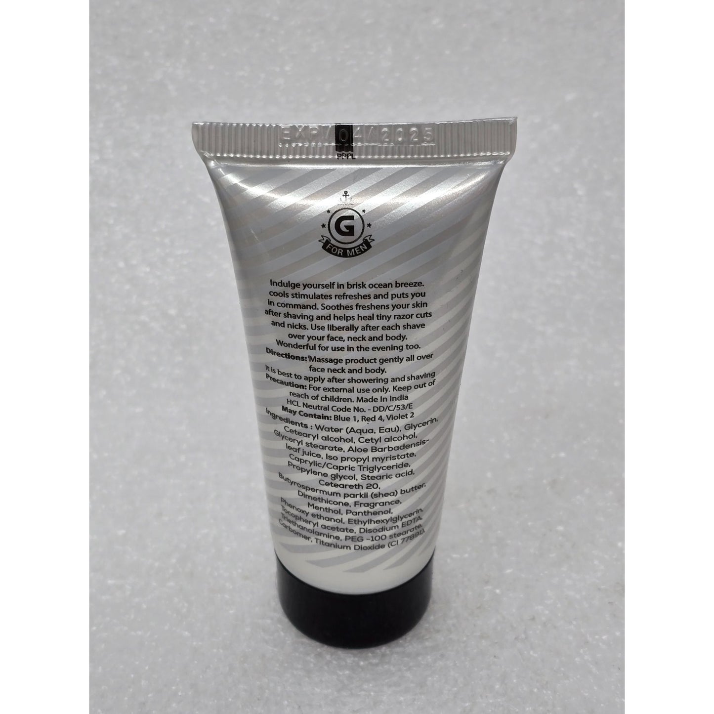 G For Men Soothing After Shave Cream 50ml