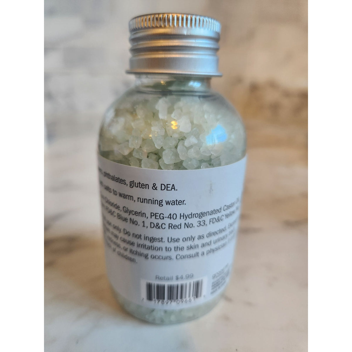 Sweet & Shimmer Frosted Coconut Bath Salts 6 Oz