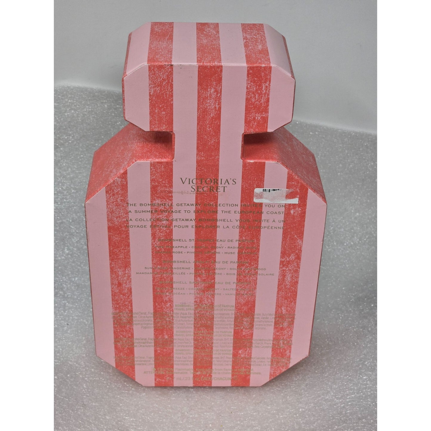 Victoria's Secret Bombshell Getaway Trio St Tropez Amalfi Santorini Perfume Set