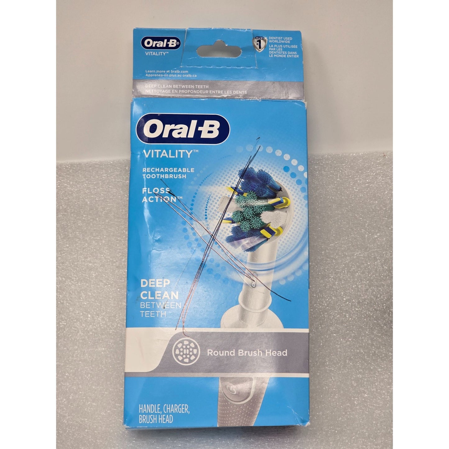 Oral-B Vitality Rechargeable Electric Toothbrush With Floss Action