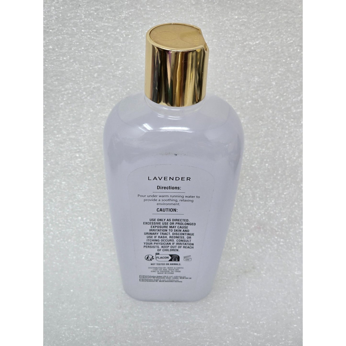 Spa Luxetique Lavender Bubble Bath With Shea Butter 7.9 Oz