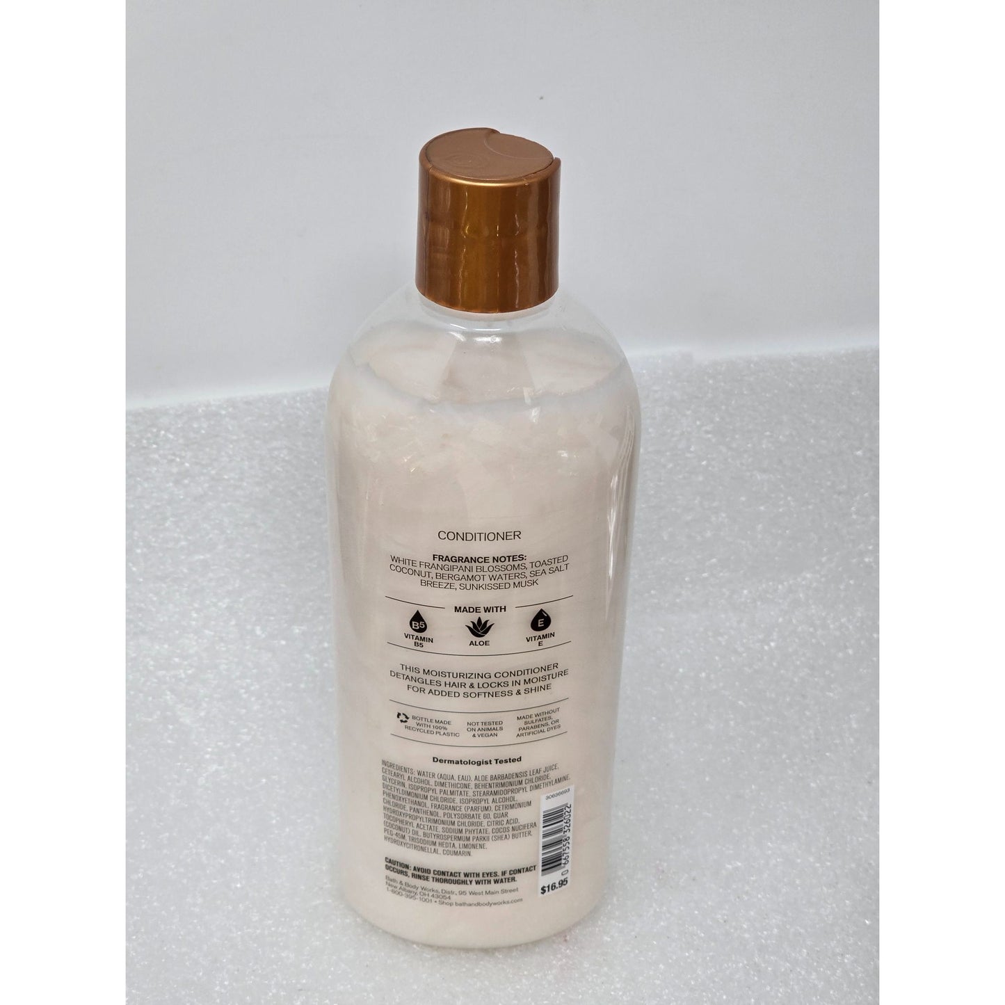 Bath & Body Works At The Beach Moisturizing Hair Conditioner 16 FL OZ / 473 ML