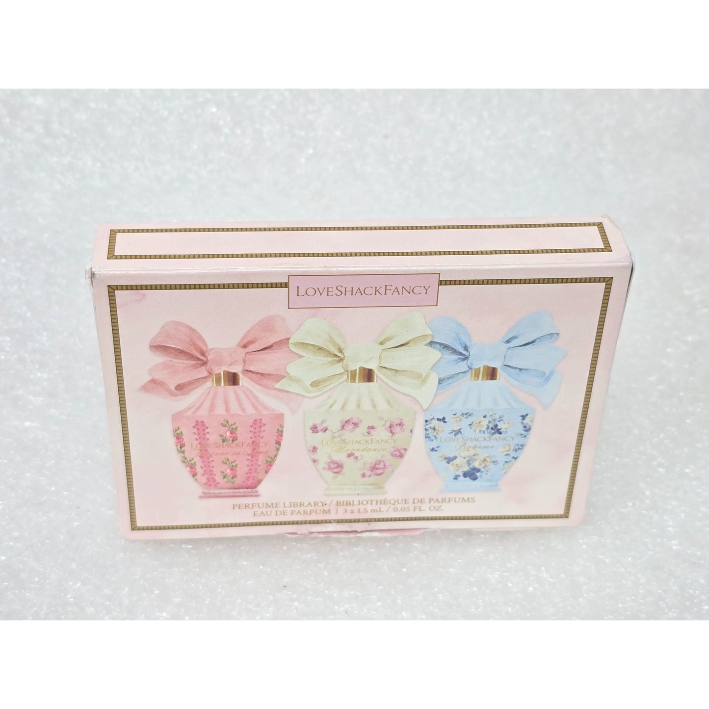Love Shack Fancy Perfume Library Discovery Set Forever In Love Moondance Bohème
