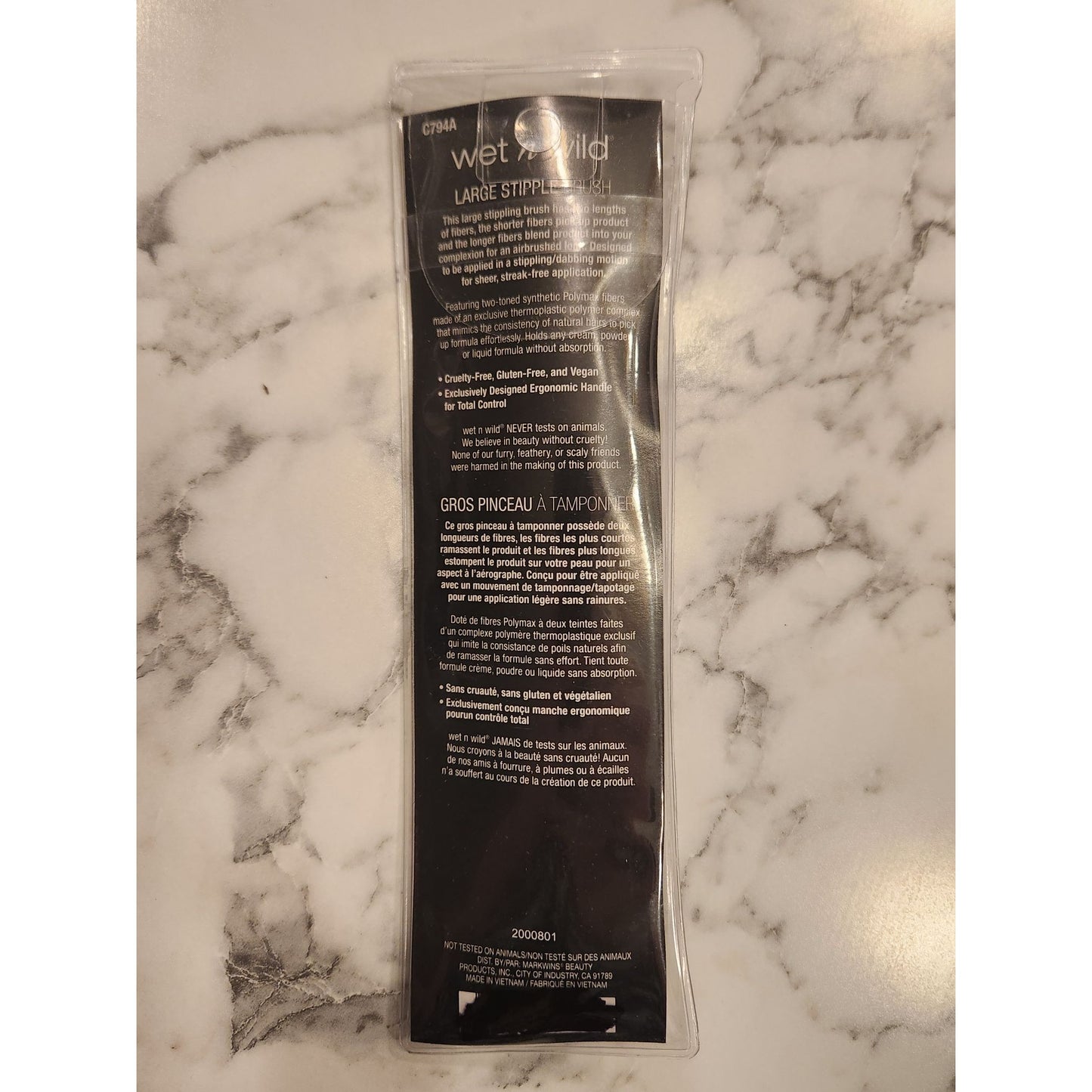 Wet N Wild Large Stipple Brush Vegan & Cruelty-Free Makeup Tool