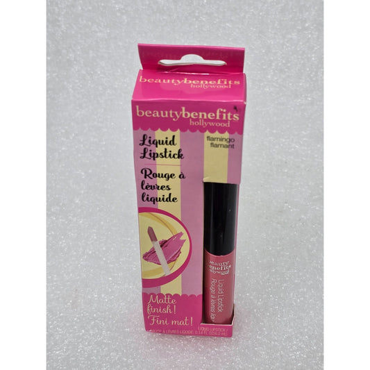 Beauty Benefits Hollywood Liquid Lipstick Flamingo Matte Finish