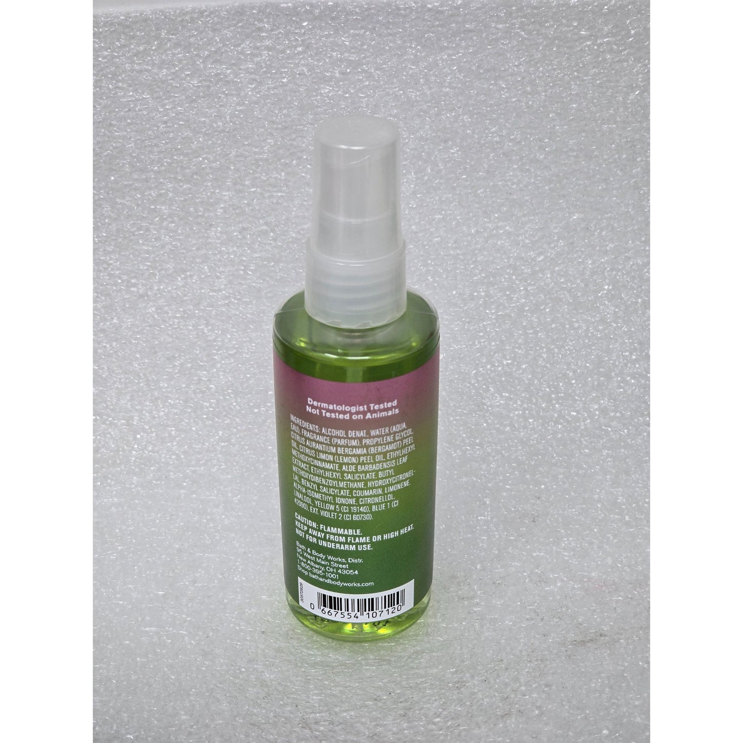 Bath & Body Works Waikiki Beach Coconut Fragrance Mist 3 oz Travel Size