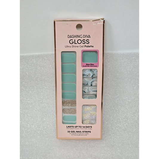 Dashing Diva Gloss Ultra Shine Gel Palette Nail Strips - Get Jaded