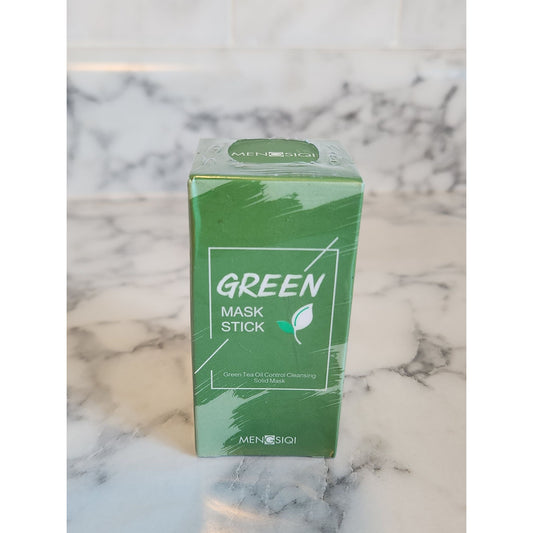 Mengsiqi Green Mask Stick Green Tea Oil Control Cleansing Solid Mask 40g