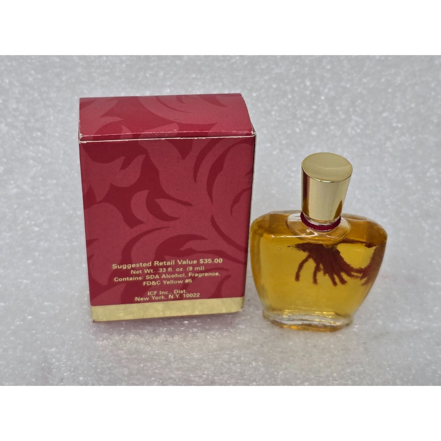 Milano Italy Perfume .33 oz Eau De Parfum With Box & Tassel Travel Size