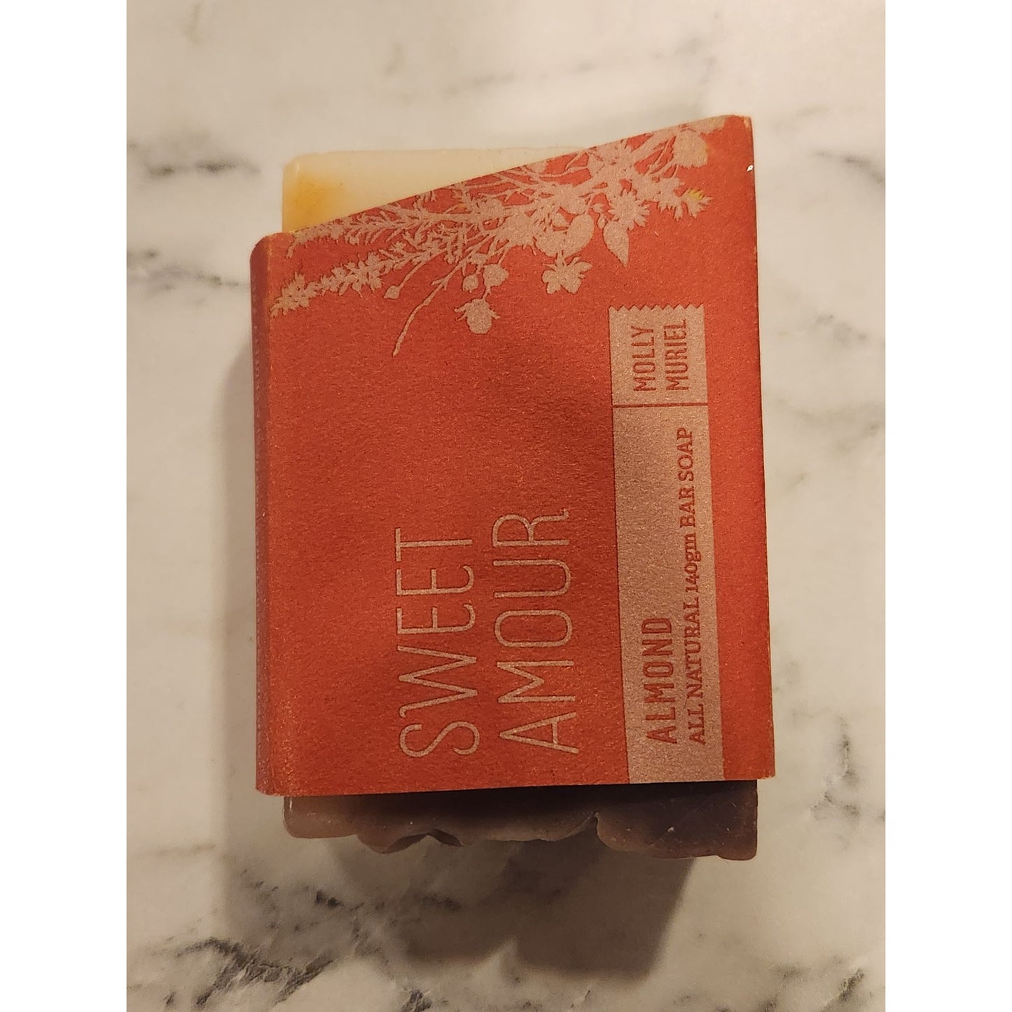 Molly Muriel Sweet Amour Almond All Natural Bar Soap 140g