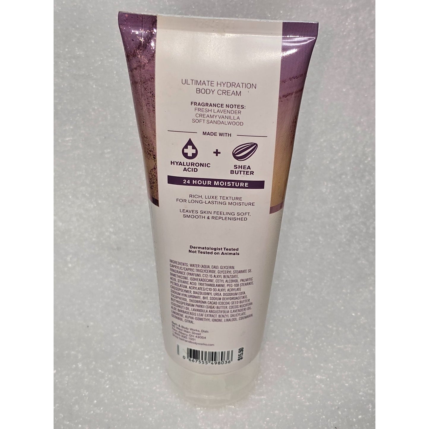 Bath & Body Works Cozy Sunday Morning Ultimate Hydration Body Cream 8 oz