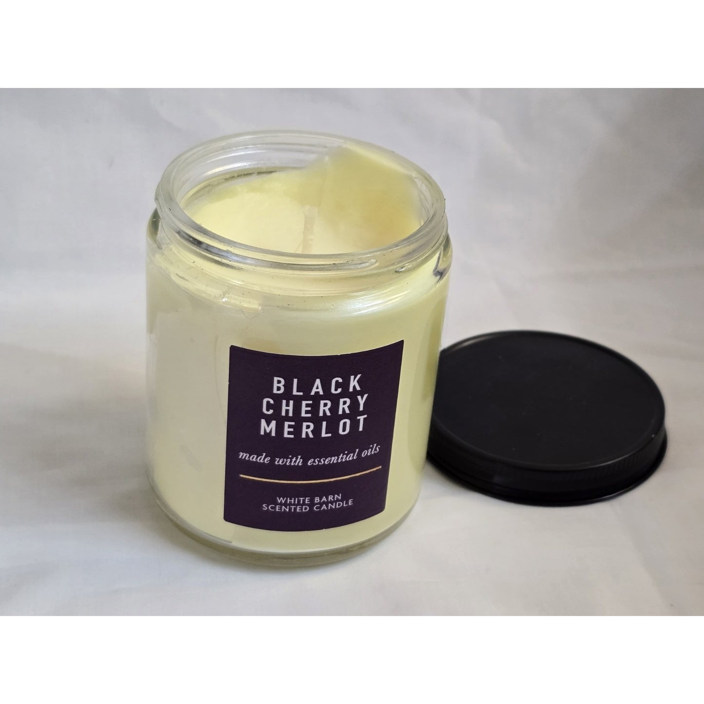 Bath & Body Works Single Wick Black Cherry Merlot Candle 7 oz