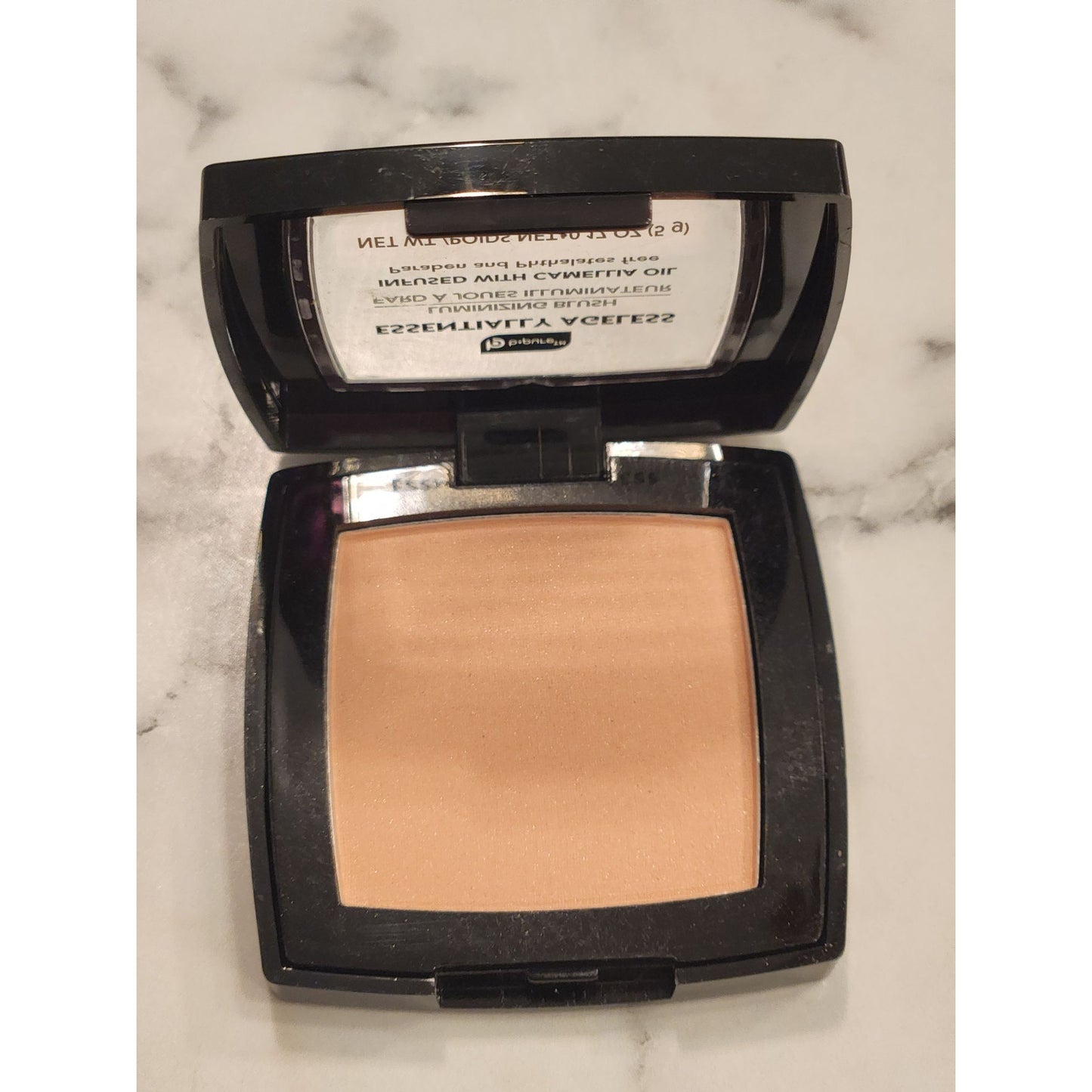B Pure Essentially Ageless Luminizing Blush Camellia Oil For A Radiant Finish