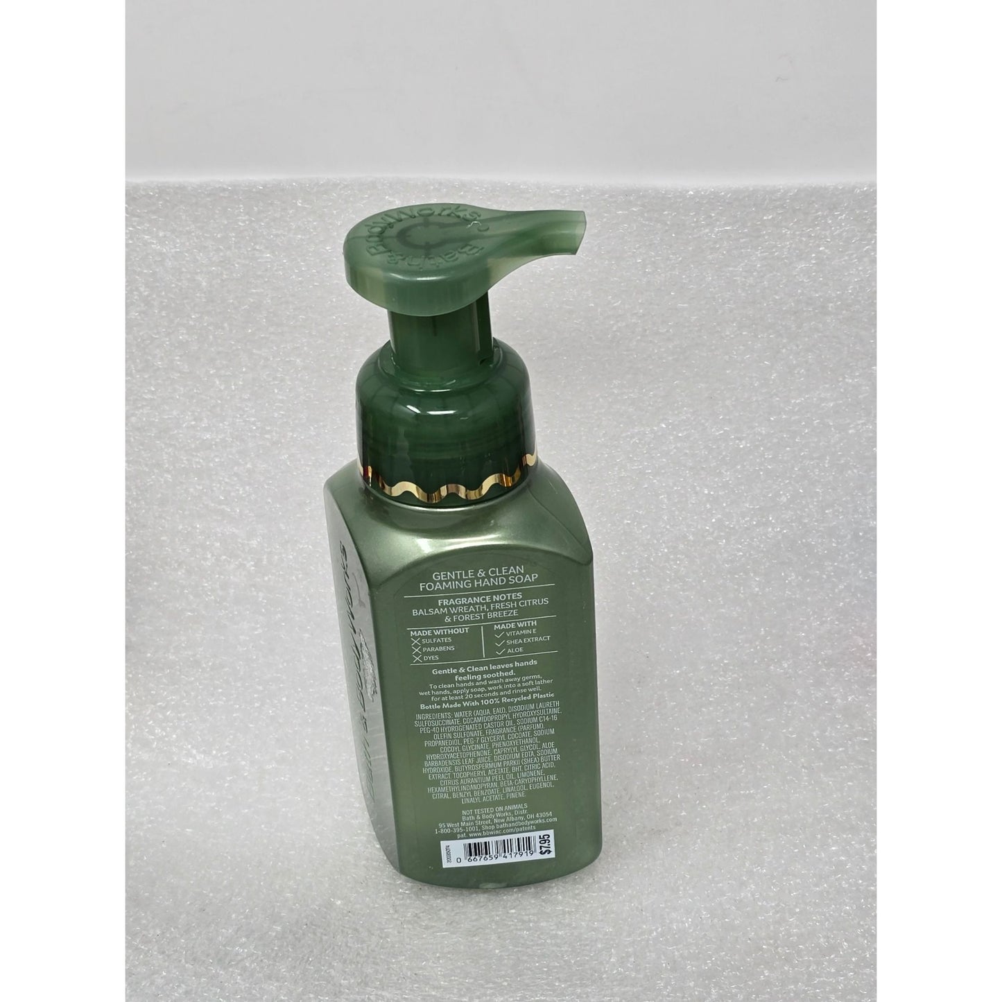 Bath & Body Works Winter Citrus Wreath Foaming Hand Soap 8.75 Fl Oz