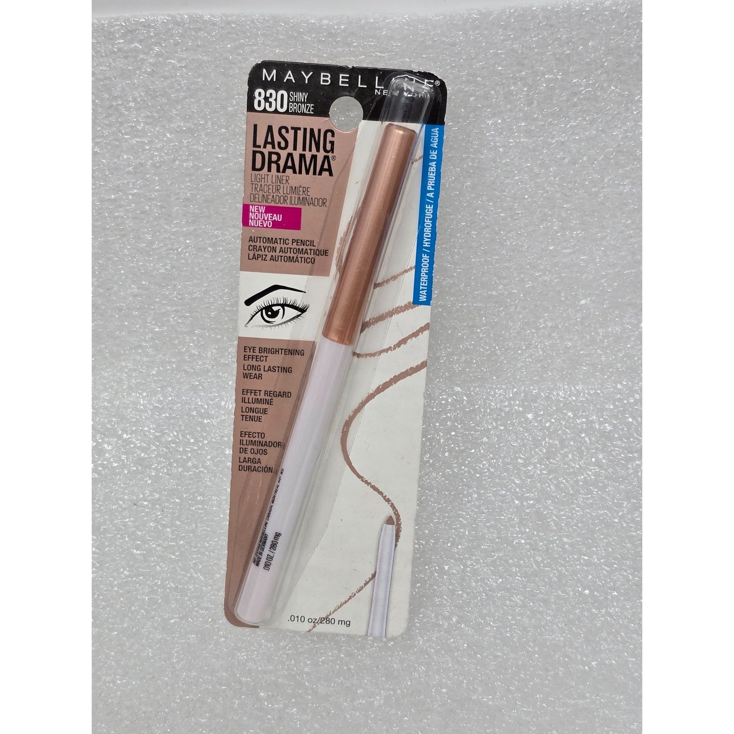 Maybelline Lasting Drama Light Liner Automatic Eye Pencil In Shiny Bronze 830
