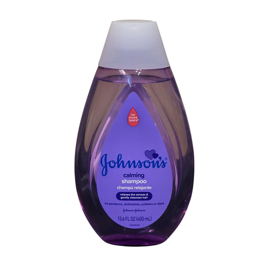 Johnsons Calming Shampoo 13.6 Fl Oz No More Tears Chamomile Lavender