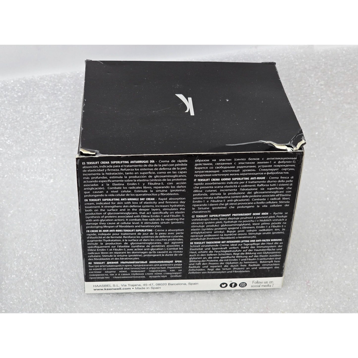 Keenwell Tensilift Superlifting Anti-Wrinkle Day Cream 50ml Boxed