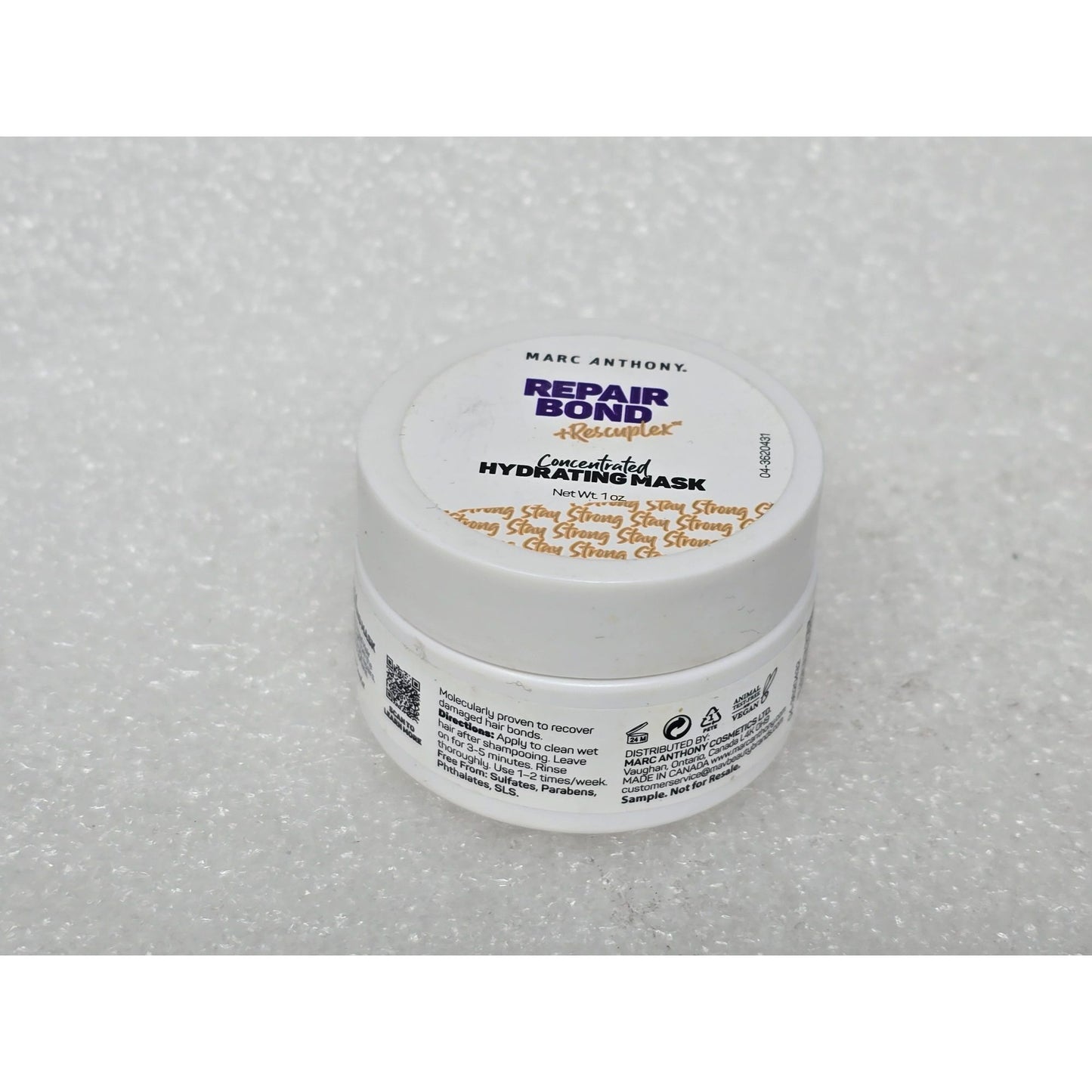 Marc Anthony Repair Bond Rescuplex Hydrating Mask 1 Oz Travel Size