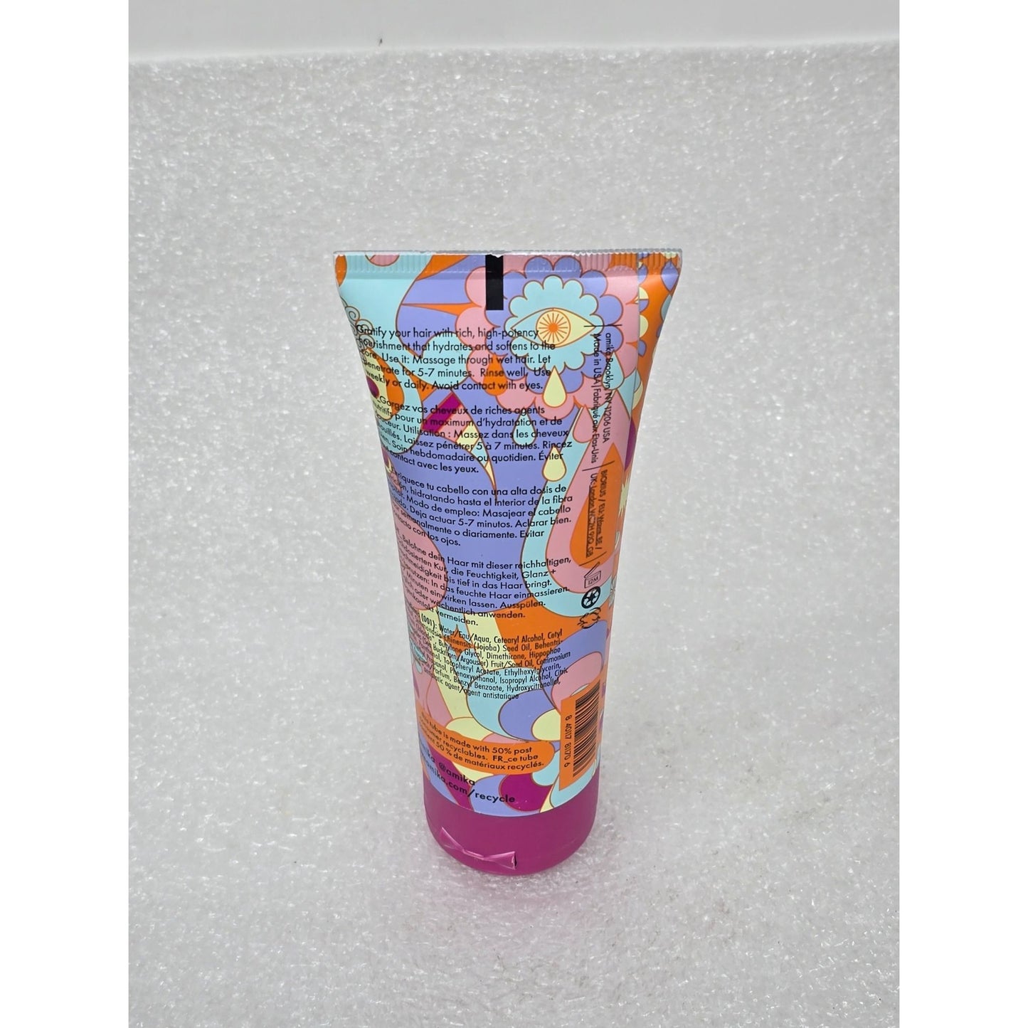 Amika Soulfood Nourishing Hair Mask 3.4 oz Hydrating & Softening Treatment