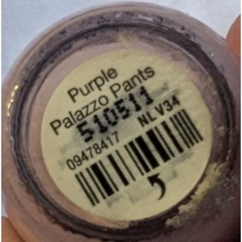 OPI Nail Lacquer Polish Purple Palazzo Pants 15mL / 0.5 Fl Oz