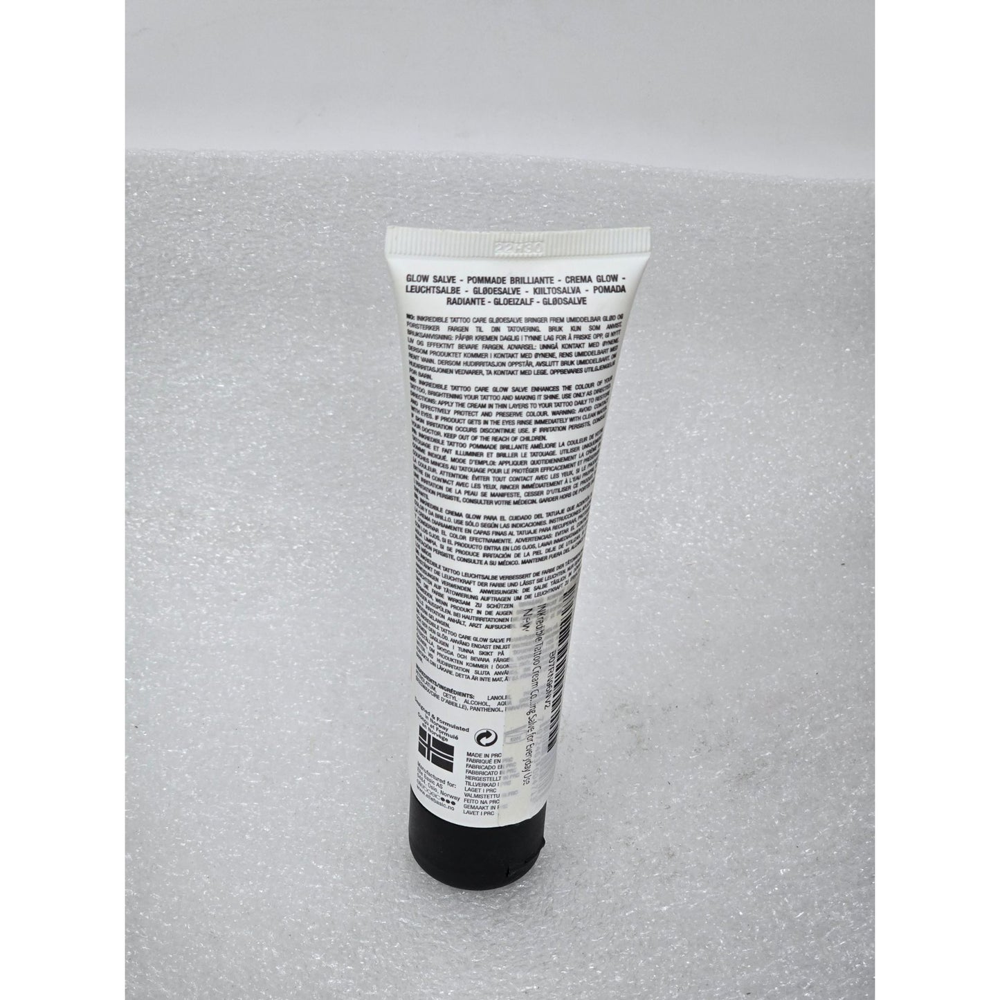 Inkredible Tattoo Care Glow Salve Enhances Tattoo Colors & Longevity 3.38 oz