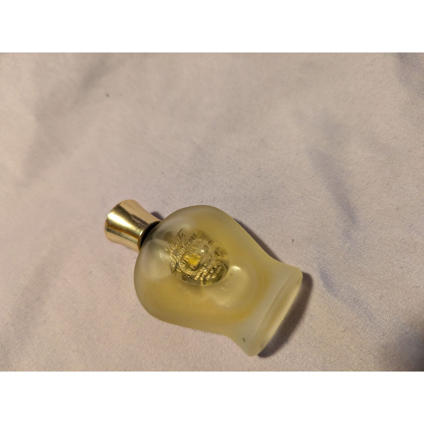 Vintage White Shoulders Mini Eau De Parfum Perfume Splash 0.12 Oz Perfume Bottle