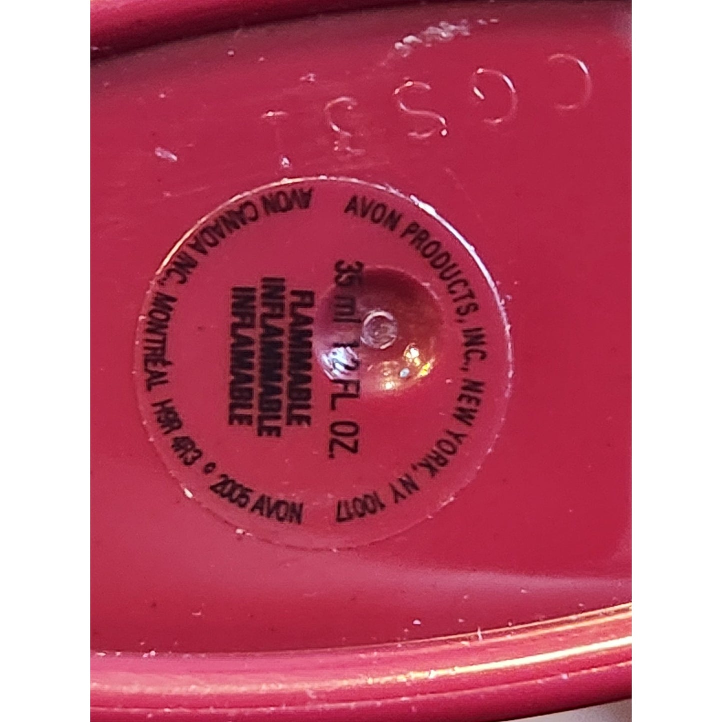 Avon Imari Cologne Spray 35Ml Red Bottle Womens Perfume Fragrance 2005 Vintage