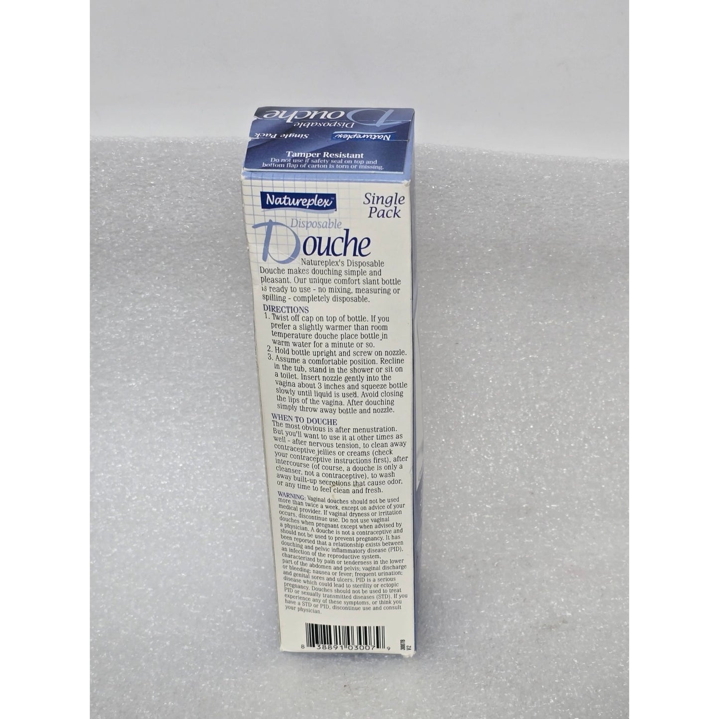 Natureplex Disposable Douche Single Pack With Vinegar & Water Formula