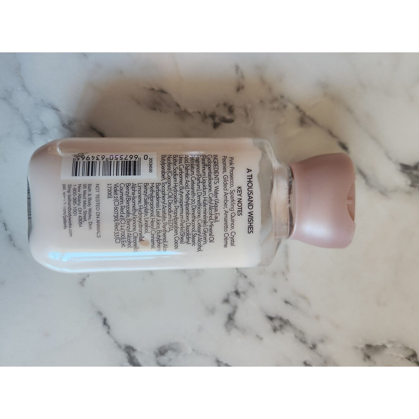 Bath & Body Works A Thousand Wishes Body Lotion 3 Fl Oz Shea Butter Vitamin E