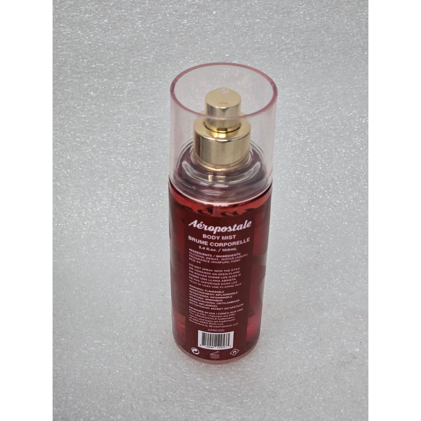 Aeropostale Raspberry Cordial Truffle Body Mist 3.4 Fl Oz Fragrance Spray