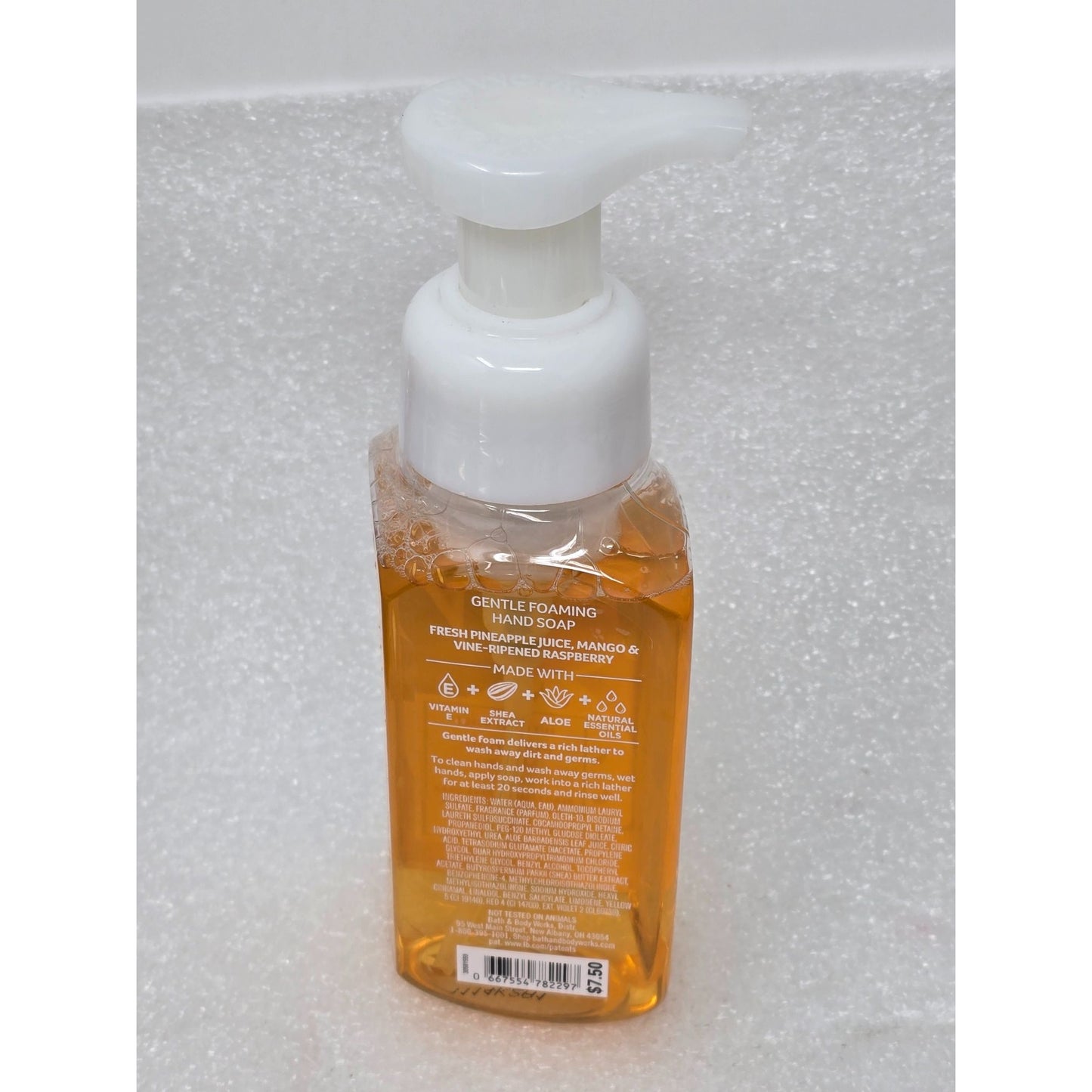 Bath & Body Works Pineapple Mango Gentle Foaming Hand Soap 8.75 Fl Oz