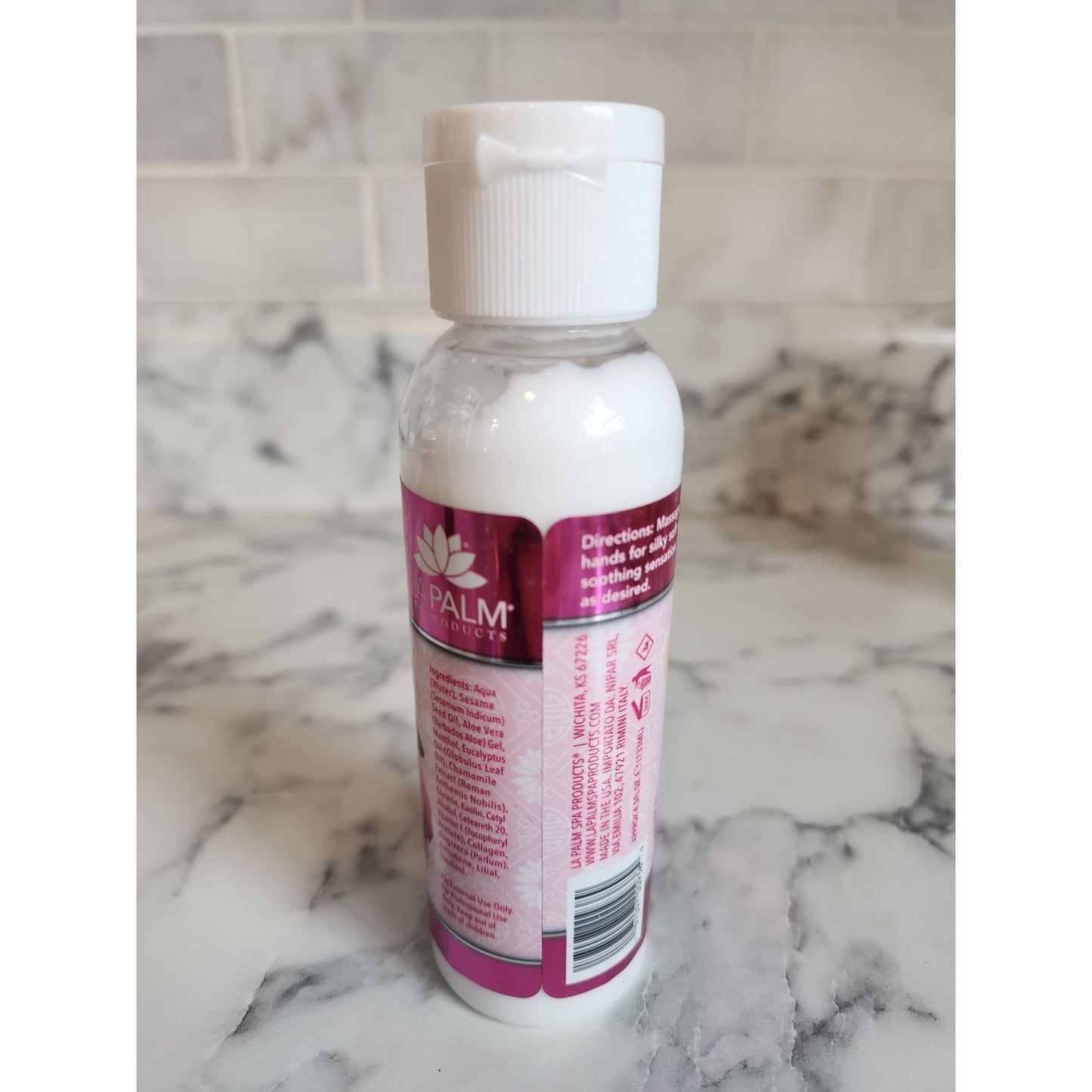 La Palm Healing Therapy Collagen Massage Lotion Set Of 3 Limited Edition