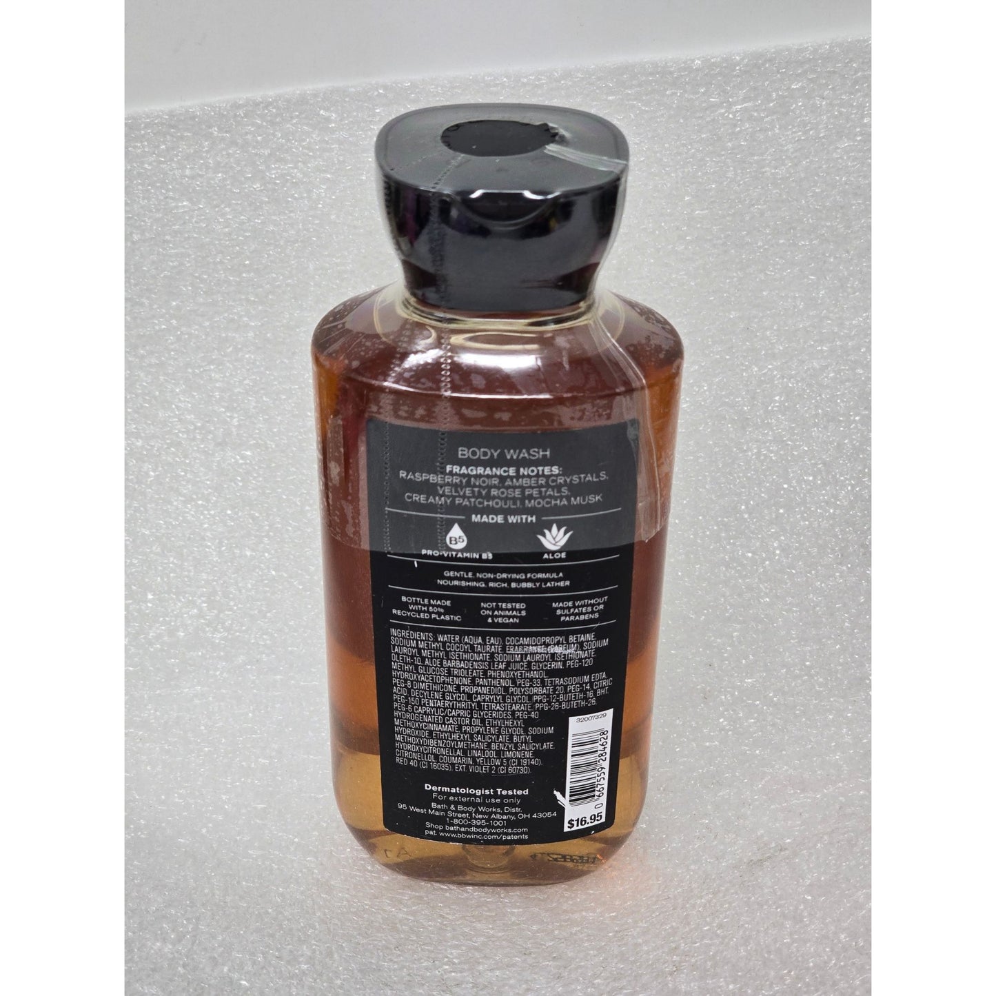 Bath & Body Works Into The Night Body Wash 10 Fl Oz With Pro-Vitamin B5 & Aloe