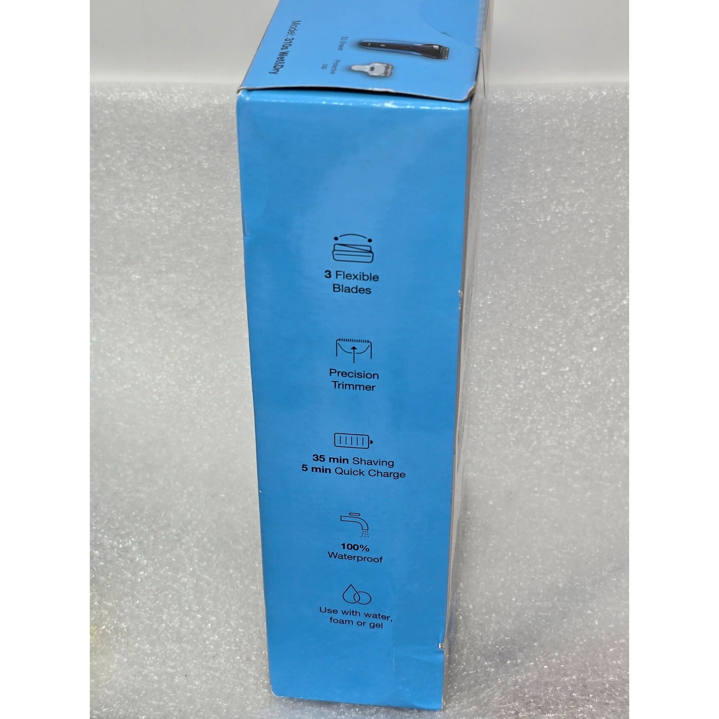 Braun Series 3 310s Wet & Dry Electric Shaver With 3 Flexible Blades