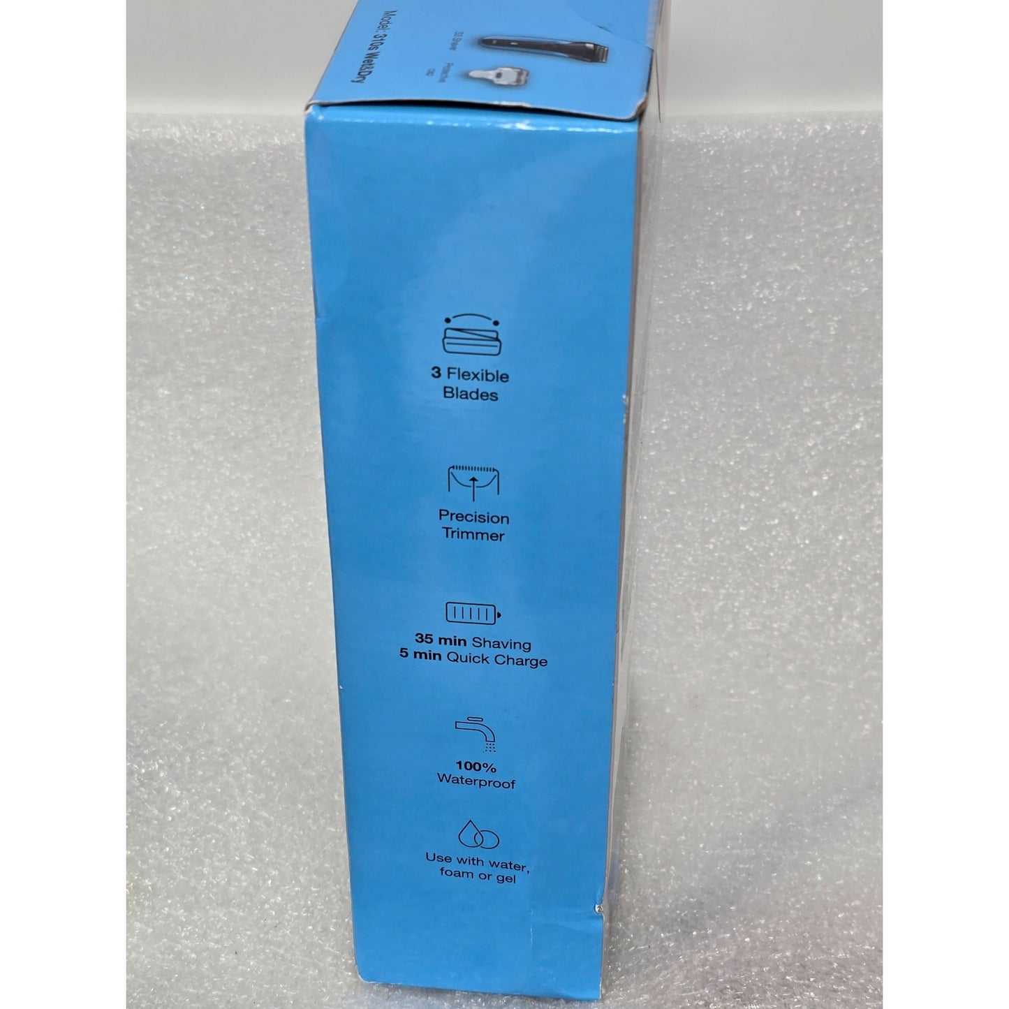 Braun Series 3 310s Wet & Dry Electric Shaver With 3 Flexible Blades